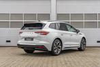 Skoda Enyaq 85 286pk Sportline | Trekhaak Wegklapbaar, Auto's, Skoda, Automaat, Wit, Nieuw, 2041 kg