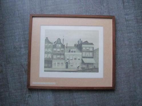 Mart Kempers (1924-1993) - Bloemgracht Amsterdam, Antiek en Kunst, Kunst | Litho's en Zeefdrukken, Ophalen of Verzenden
