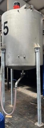 Mengtank BTS 1980 liter RVS met roerwerk en motor, Ophalen, Gebruikt, 250 mm of meer, Overige typen