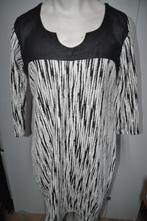 KG75 Mooi Zwart Wit Tuniek jurk maat 3 Ophilia, Ophalen of Verzenden, Zo goed als nieuw, Zwart, Jurk