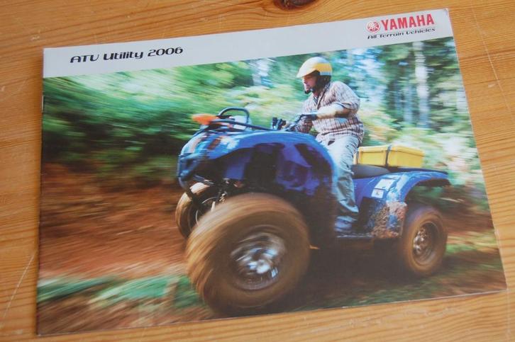 Yamaha ATV Utility modellen 2006, Motoren, Handleidingen en Instructieboekjes, Yamaha, Ophalen of Verzenden