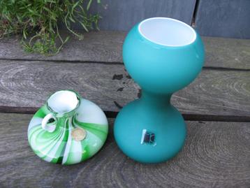 CARLO MORETTI MURANO 2 VAZEN 1960-1970 beschikbaar voor biedingen