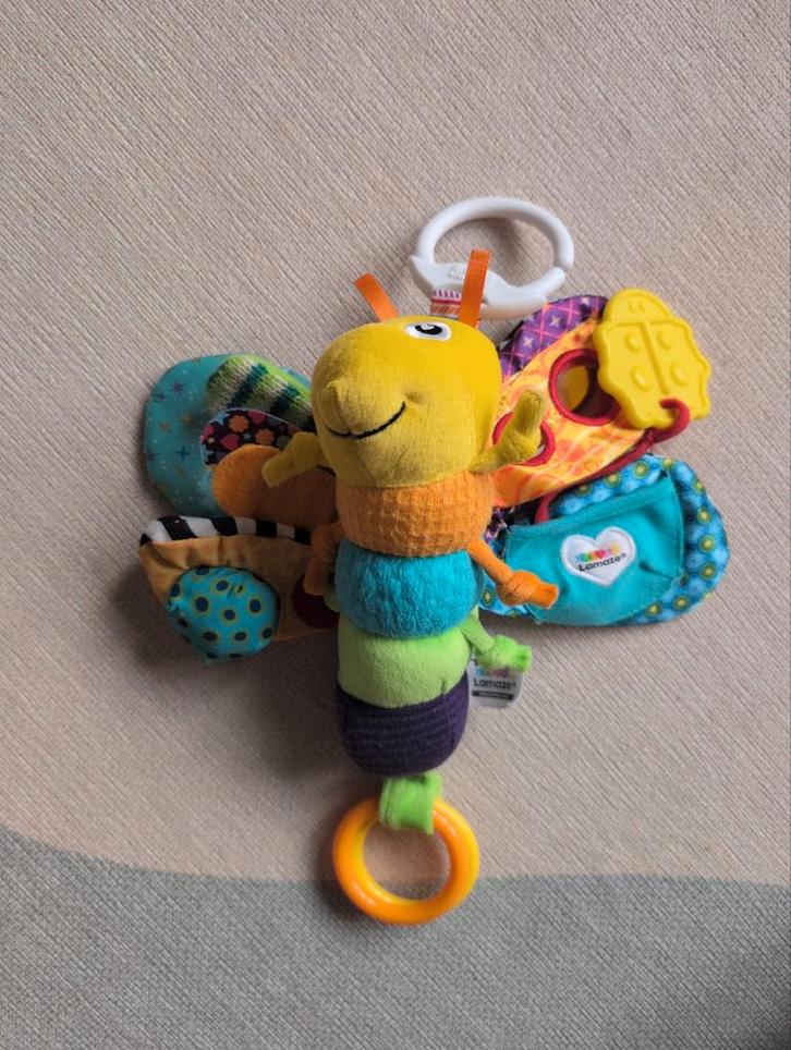 Lamaze Vlinder Baby Speelgoed, Kinderen en Baby's, Speelgoed | Babyspeelgoed, Zo goed als nieuw, Mobiel, Met geluid, Ophalen