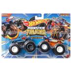 Hotwheels: Monster Trucks 2-Pack: Bigbite VS Bigfoot, ., Nieuw, Ophalen of Verzenden, .