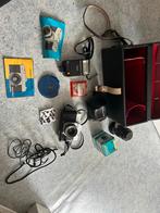 Vintage Analoge Camera met Accessoires, Ophalen of Verzenden, Gebruikt, Spiegelreflex, Overige Merken