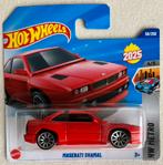 Hot Wheels Maserati Shamal Hotwheels rood, Ophalen of Verzenden, Nieuw, Auto