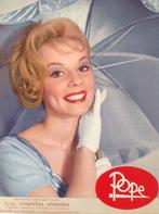 Reclame kalender Pope Philips Eindhoven - 1960 PinUp, Verzamelen, Ophalen of Verzenden, Zo goed als nieuw
