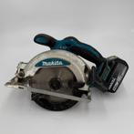 Makita DSS610RTJ 18V Li-Ion Accu cirkelzaag set (1x 5.0Ah ac, Doe-het-zelf en Verbouw, Gereedschap | Zaagmachines, Makita, Zo goed als nieuw