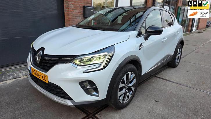 Renault Captur 1.3 TCe130 Intens Trkhaak Automaat Dakdragers, Auto's, Renault, Bedrijf, Te koop, Captur, ABS, Airbags, Airconditioning