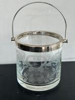 Art nouveau geslepen glas  Ijs emmer / wijnkoeler, Antiek en Kunst, Ophalen of Verzenden
