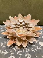 Waxinelichthouder van schelpen (240225), Huis en Inrichting, Woonaccessoires | Kandelaars en Kaarsen, Ophalen of Verzenden, Zo goed als nieuw