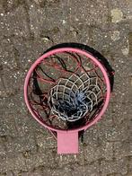 Basketball ring+net, Ophalen of Verzenden, Gebruikt, Ring, Bord of Paal