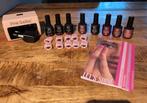 Pink Gellac Set, Ophalen, Zo goed als nieuw, Roze, Handen en Nagels