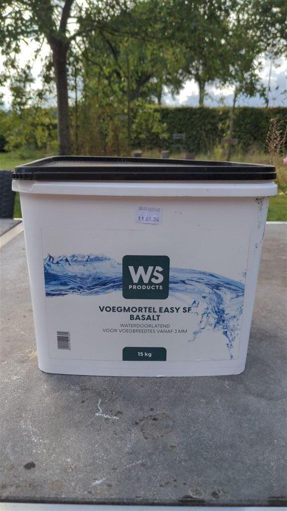 Voegmiddel kant en klaar, basaltkleur voor keramische buiten, Tuin en Terras, Tegels en Klinkers, Nieuw, Terrastegels, Keramiek