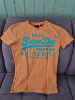 SuperDry t-shirt okergeel (maat XS/S), Ophalen of Verzenden, Maat 46 (S) of kleiner, Geel, Superdry