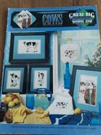 Great big borduurpatroon, cows, Ophalen of Verzenden, Zo goed als nieuw, Handborduren, Patroon