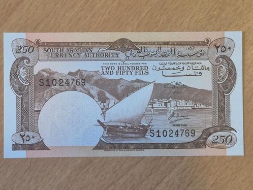 Yemen Dem.Rep. 250 Fils 1965 UNC -/- (South.Arab.Curr.Auth.), Postzegels en Munten, Bankbiljetten | Azië, Los biljet, Midden-Oosten