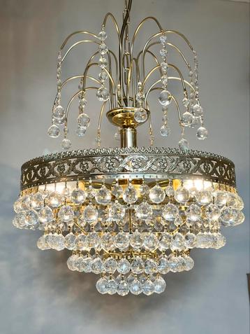 GEMERKTE SWAROVSKI kristallen ballen kroonluchter hanglamp  beschikbaar voor biedingen