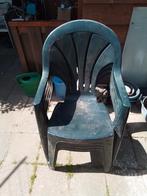 Tuinstoelen, Ophalen, Gebruikt, Kunststof, Stapelbaar