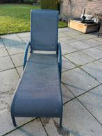 Ligbed met kussen, Tuin en Terras, Ophalen, Zo goed als nieuw, Aluminium