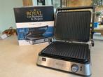 Contactgrill Van Kempen en Begeer 2000W, Witgoed en Apparatuur, Contactgrills, Ophalen, Uitneembare platen, Zo goed als nieuw