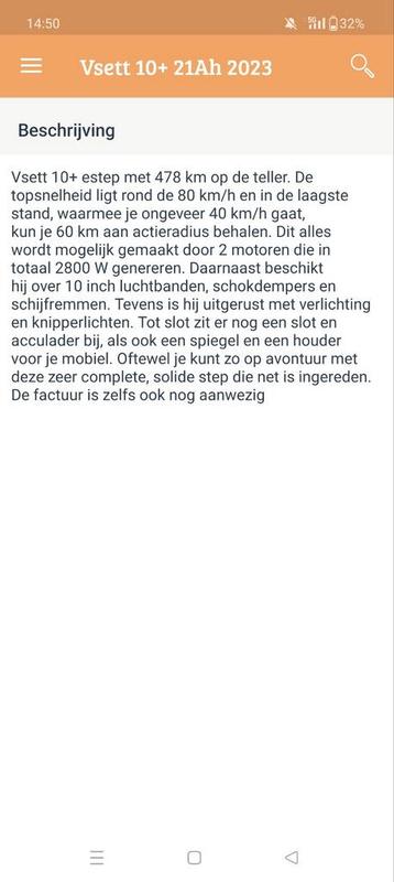 Vsett 10+ e-step