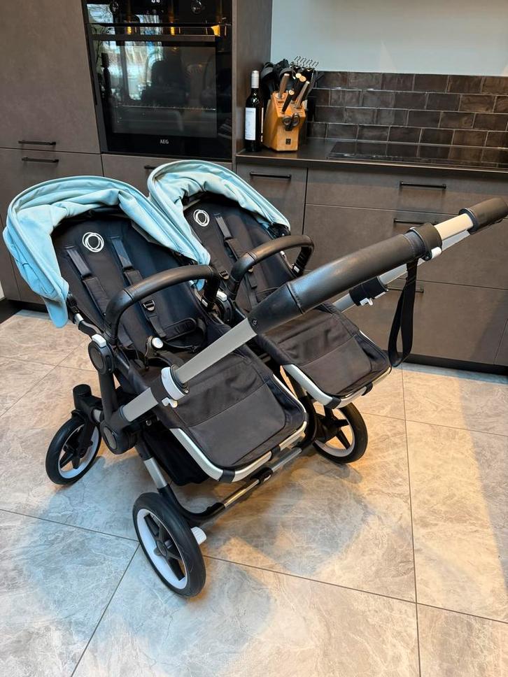 Bugaboo Donkey 3 Duo - Complete Tweelingwagen, Kinderen en Baby's, Kinderwagens en Combinaties, Zo goed als nieuw, Kinderwagen
