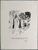 Peter van Straaten – Roken ons suf – gesigneerde zeefdruk, Ophalen of Verzenden