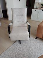 Te koop draaifauteuil (kleur creme/ecru), Huis en Inrichting, Fauteuils, Metaal, Zo goed als nieuw, Ophalen