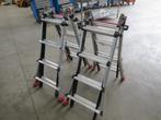 Altrex Varitrex Vouwladder Tele PRO+ 4x4 - 503734, Doe-het-zelf en Verbouw, Ladders en Trappen, Ophalen, Gebruikt, Altrex, Altrex