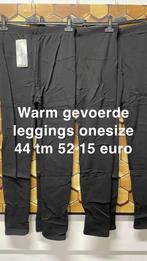 Warm gevoerde leggings, Kleding | Dames, Grote Maten, Broek of Spijkerbroek, Ophalen of Verzenden, Zo goed als nieuw, Zwart