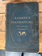 Andrees handatlas 1930 achte auflage antiek, Boeken, Gelezen, Ophalen of Verzenden