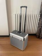 32x Trolleykoffer reiskoffer Hulshoff - Flexikoffer, Uitschuifbare handgreep, Zo goed als nieuw, Metaal, 35 tot 45 cm