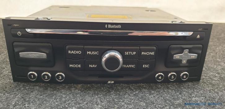 Rneg Radio CD speler met bluetooth en navigatie 96661984XT C, Auto-onderdelen, Elektronica en Kabels, Citroën, Peugeot, Gebruikt
