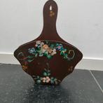 Koffiefilterhouder,bruin,1960,RETRO,keuken,koffie,wand,bloem, Huis en Inrichting, Keuken | Keukenbenodigdheden, Ophalen of Verzenden