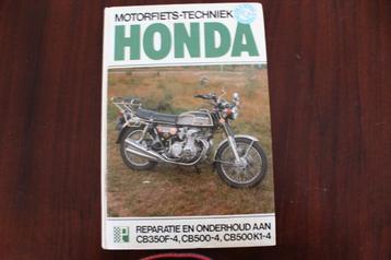 Honda CB350 F4 CB500 CB500K1 werkplaatsboek cb 350 500 beschikbaar voor biedingen