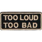 Golden PATCH - Too Loud Too Bad, Motoren, Overige typen, BadBoyNL, BadBoyNL, Kinderen