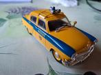 GAZ 21R "Volga" Politie  1966 Geel/Blauw  (De Agostini), Hobby en Vrije tijd, Modelauto's | 1:43, Ophalen of Verzenden, Nieuw