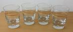 4 Baileys Glazen met Gekleurde Lijnen, Verzamelen, Glas en Borrelglaasjes, Overige typen, Ophalen of Verzenden, Zo goed als nieuw