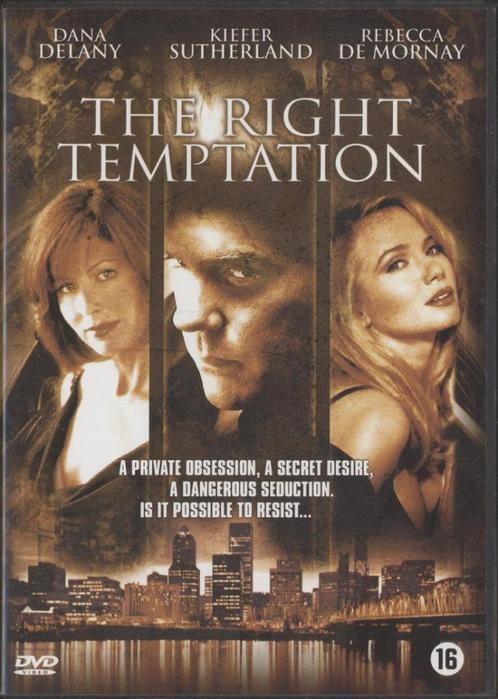 75) The Right Temptation: met Dana DeLany, Kiefer Sutherland, Cd's en Dvd's, Dvd's | Actie, Gebruikt, Actiethriller, Alle leeftijden