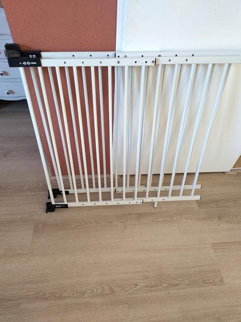 2x Traphekje - Metaal - Gebruikt, Kinderen en Baby's, Traphekjes, Gebruikt, Klemhekje, Metaal of IJzer, Ophalen