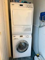 Miele Prof. Wasmachine & Warmtepompdroger - Weinig Draaiuren, Witgoed en Apparatuur, 6 tot 8 kg, Ophalen, Gebruikt, 85 tot 90 cm