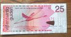 Nederlandse Antillen 25 gulden 2014 UNC Flamingo vogel, Postzegels en Munten, Bankbiljetten | Nederland, Los biljet, Ophalen of Verzenden
