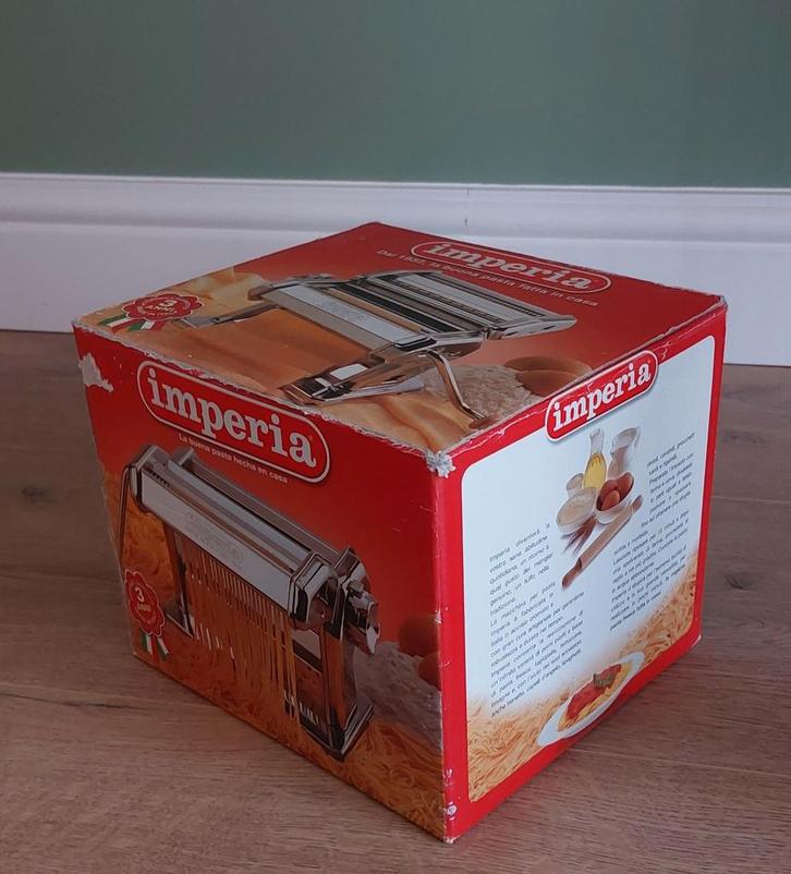 Nieuwe Imperia Pastamaker Pastamachine - Nooit Gebruikt!, Huis en Inrichting, Keuken | Keukenbenodigdheden, Nieuw, Ophalen of Verzenden