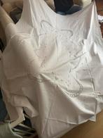 Super mooi wit tafellaken handwerk, Ophalen of Verzenden, Zo goed als nieuw, Rechthoek