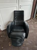 Gratis leren relaxfauteuil bruin, Huis en Inrichting, Fauteuils, Ophalen, Gebruikt, Leer, 75 tot 100 cm