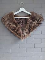 Bruine Bont Stola Sjaal, Ophalen of Verzenden, Zo goed als nieuw