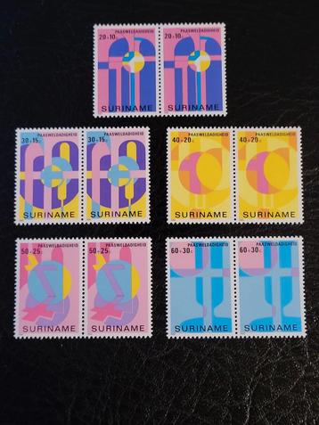 Suriname Postzegels - Paasweldaadigheid Serie beschikbaar voor biedingen