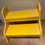 Ikea Bekväm Opstapkrukje - Geel, Huis en Inrichting, Ophalen, Zo goed als nieuw