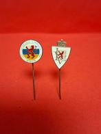 2 speldjes afdeling KNVB LIMBURG voetbal, Verzamelen, Speldjes, Pins en Buttons, Ophalen of Verzenden, Gebruikt, Sport